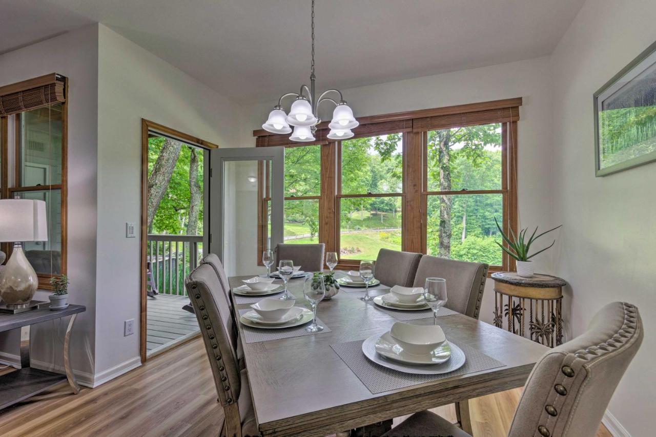 Mountain Air Condo With View In Blue Ridge Mountains Burnsville Bagian luar foto