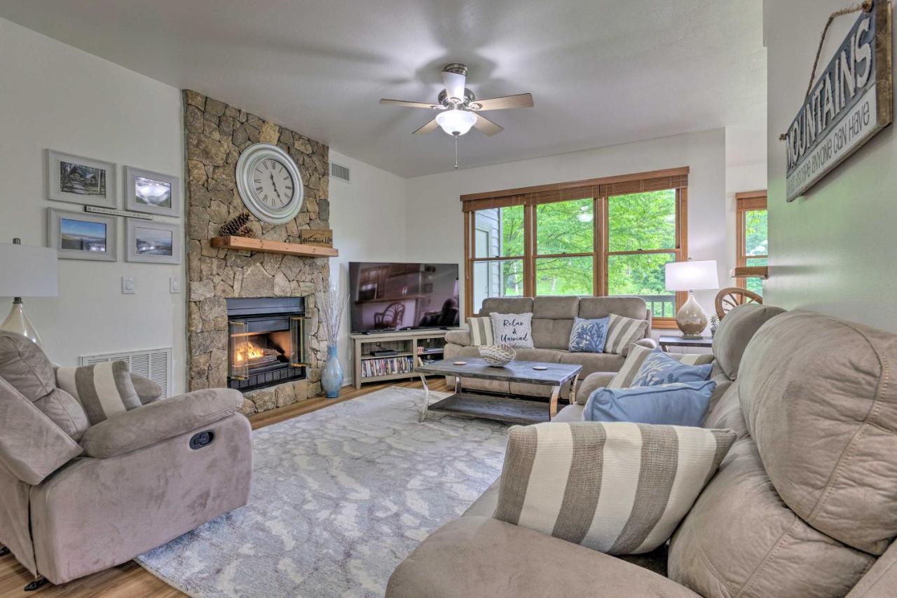 Mountain Air Condo With View In Blue Ridge Mountains Burnsville Bagian luar foto