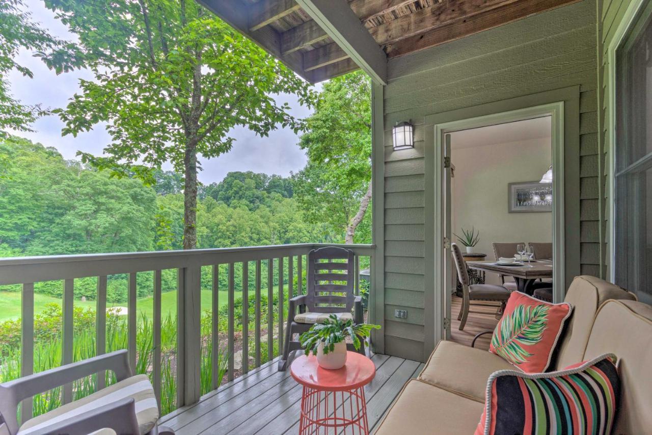 Mountain Air Condo With View In Blue Ridge Mountains Burnsville Bagian luar foto